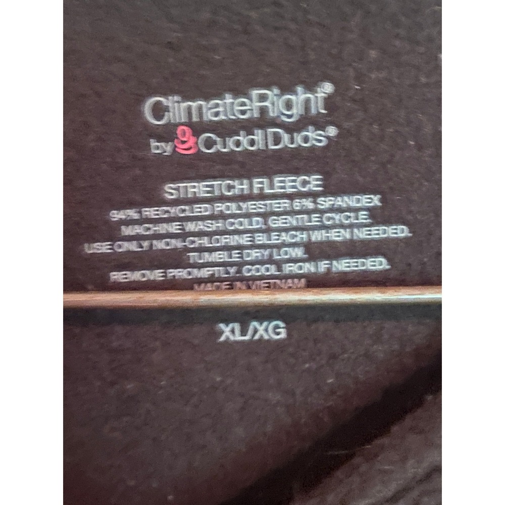Cuddl Duds Sweater Womens Extra Large ClimateRight Base Layer Lifestyle - Picture 3 of 4